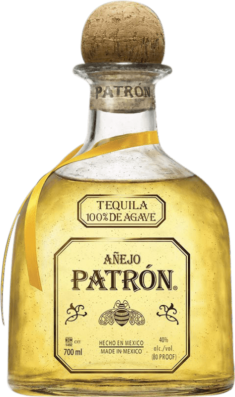 Бесплатная доставка | Текила Patrón Añejo Мексика 70 cl