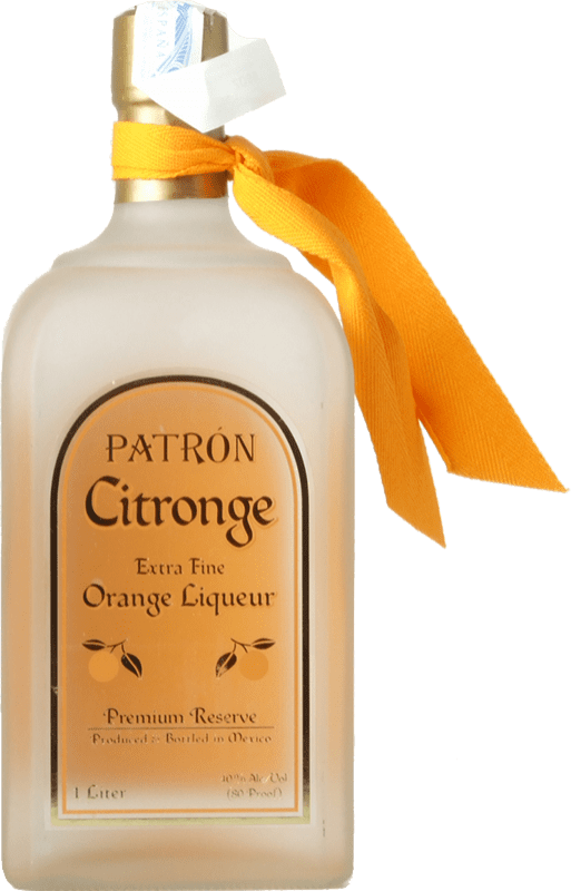 Spedizione Gratuita | Tequila Patrón Citronge Orange Liqueur Messico 1 L