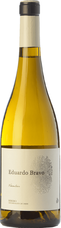 12,95 € | White wine Pazo de Lalón Eduardo Bravo D.O. Ribeiro Galicia Spain Loureiro, Treixadura, Albariño Bottle 75 cl