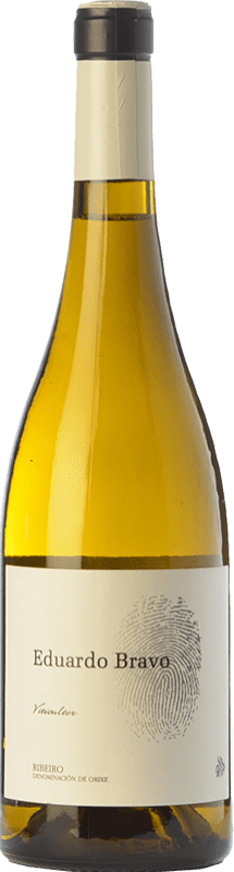 10,95 € | Vin Blanc Pazo de Lalón Eduardo Bravo D.O. Ribeiro Galice Espagne Loureiro, Treixadura, Albariño — Albarinho 75 cl