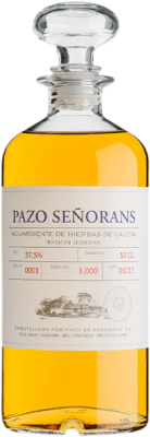 Herbal liqueur Pazo de Señorans Hierbas Orujo de Galicia Medium Bottle 50 cl