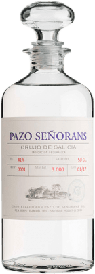 Envío gratis | Orujo Aguardiente Pazo de Señorans D.O. Orujo de Galicia Galicia España Botella Medium 50 cl