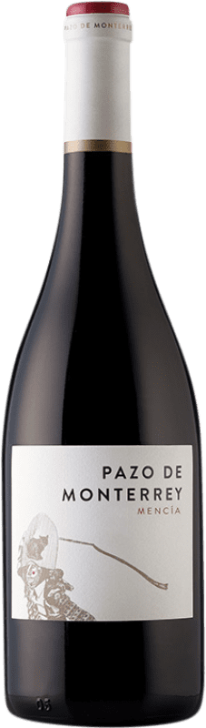 Envoi gratuit | Vin rouge Pazos del Rey Pazo de Monterrey Jeune D.O. Monterrei Galice Espagne Mencía 75 cl