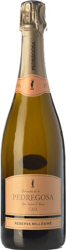 11,95 € | White sparkling Pedregosa Millésimé Reserva D.O. Cava Catalonia Spain Pinot Black, Chardonnay Bottle 75 cl
