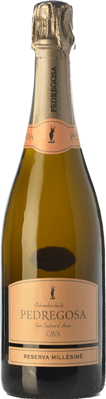 11,95 € | Белое игристое Pedregosa Millésimé Резерв D.O. Cava Каталония Испания Pinot Black, Chardonnay 75 cl