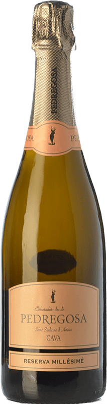 Envoi gratuit | Blanc mousseux Pedregosa Millésimé Réserve D.O. Cava Catalogne Espagne Pinot Noir, Chardonnay 75 cl