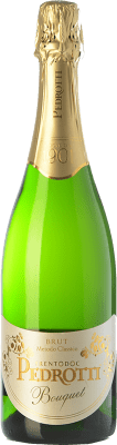 Kostenloser Versand | Weißer Sekt Pedrotti Bouquet Brut — Herb D.O.C. Trento Trentino Italien Chardonnay 75 cl Pedrotti Bouquet Chardonnay Brut — Herb Trento 75 cl