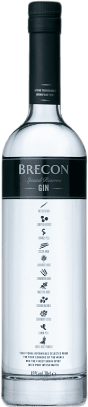 Бесплатная доставка | Джин Penderyn Brecon Special Gin Резерв Уэльс Объединенное Королевство 70 cl