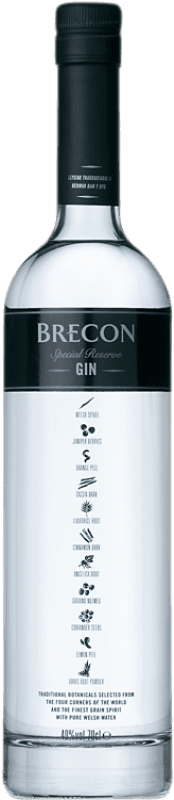 Free Shipping | Gin Penderyn Brecon Special Gin Reserve Wales United Kingdom 70 cl