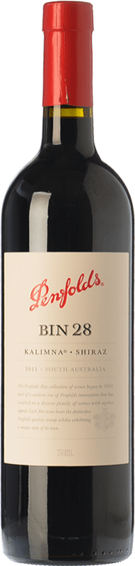 56,95 € Free Shipping | Red Wine Penfolds Bin 28 Kalimna Shiraz Crianza — Aged I.G. Southern Australia