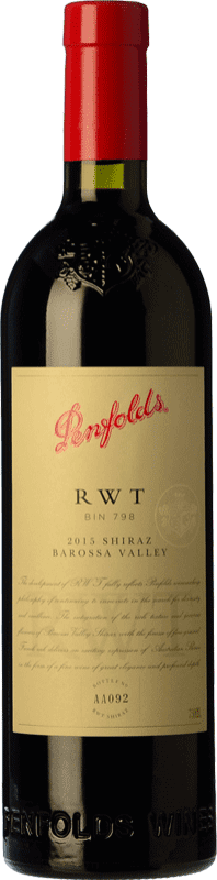 174,95 € | Red wine Penfolds RWT Shiraz Crianza I.G. Southern Australia Southern Australia Australia Syrah Bottle 75 cl