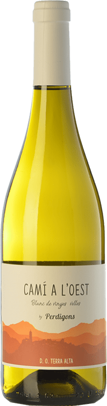 Free Shipping | White Wine Perdigons Camí a L'Oest D.O. Terra Alta Catalonia Spain Garnacha — Grenache, Macabeo 75 cl