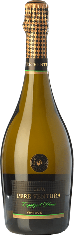 19,95 € | 白スパークリングワイン Pere Ventura Cupatge d'Honor 予約 D.O. Cava カタロニア スペイン Xarel·lo, Chardonnay 75 cl