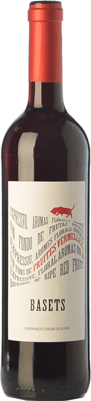 5,95 € Envio grátis | Vinho tinto Pere Ventura Basets Negre Jovem D.O. Catalunya