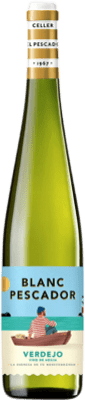 Бесплатная доставка | Белое вино Perelada Blanc Pescador D.O. Empordà Каталония Испания Verdejo 75 cl