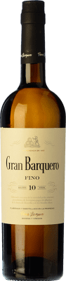 Kostenloser Versand | Verstärkter Wein Pérez Barquero Gran Barquero Fino D.O. Montilla-Moriles Andalusien Spanien Pedro Ximénez 75 cl