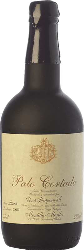 237,95 € | Fortified wine Pérez Barquero Solera 1955 Palo Cortado D.O. Montilla-Moriles Andalusia Spain Pedro Ximénez 75 cl