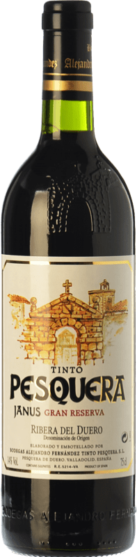 96,95 € | Red wine Pesquera Janus Grand Reserve 2003 D.O. Ribera del Duero Castilla y León Spain Tempranillo Bottle 75 cl