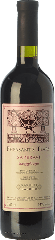 26,95 € | Red wine Pheasant's Tears Joven I.G. Kakheti Kakheti Georgia Saperavi Bottle 75 cl