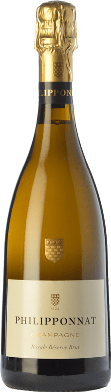 Envio grátis | Espumante branco Philipponnat Royale Réserve Brut Reserva A.O.C. Champagne Champagne França Pinot Preto, Chardonnay, Pinot Meunier 75 cl Envio grátis | Espumante branco Philipponnat Royale Réserve Brut Reserva A.O.C. Champagne Champagne França Pinot Preto, Chardonnay, Pinot Meunier 75 cl