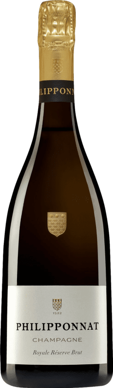 49,95 € | Espumoso Blanco Philipponnat Royale Brut Reserva A.O.C. Champagne Champagne Francia Pinot Negro, Chardonnay, Pinot Meunier 75 cl