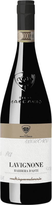 Envio grátis | Vinho Tinto Pico Maccario Lavignone D.O.C. Barbera d'Asti Piemonte Itália Barbera 75 cl