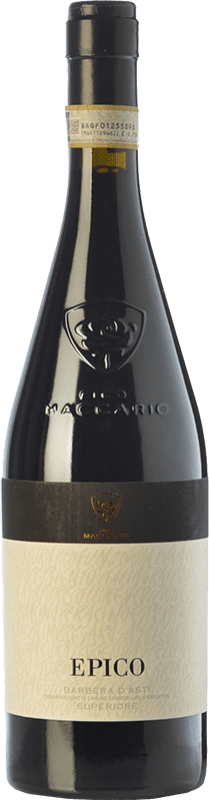 38,95 € Envío gratis | Vino Tinto Pico Maccario Epico Superiore — Superior D.O.C. Barbera d'Asti