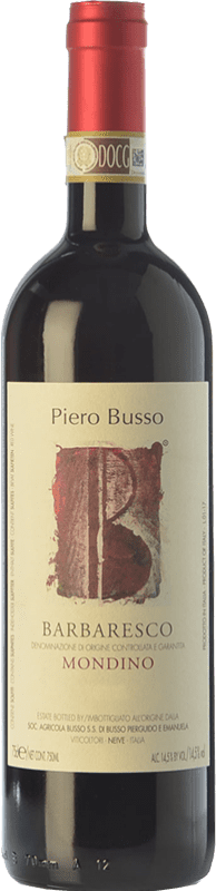 38,95 € | Red wine Piero Busso Mondino D.O.C.G. Barbaresco Piemonte Italy Nebbiolo Bottle 75 cl