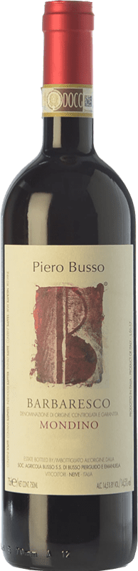 49,95 € Spedizione Gratuita | Vino rosso Piero Busso Mondino D.O.C.G. Barbaresco