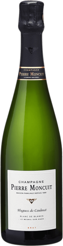 54,95 € | Белое игристое Pierre Moncuit Blanc de Blancs Hugues de Coulmet A.O.C. Champagne шампанское Франция Chardonnay 75 cl