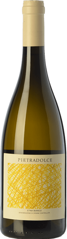 17,95 € Free Shipping | White wine Pietradolce Bianco D.O.C. Etna Sicily Italy Carricante Bottle 75 cl