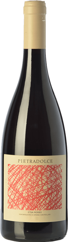 22,95 € | Red wine Pietradolce Rosso D.O.C. Etna Sicily Italy Nerello Mascalese Bottle 75 cl