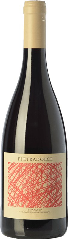 Spedizione Gratuita | Vino rosso Pietradolce Rosso D.O.C. Etna Sicilia Italia Nerello Mascalese 75 cl