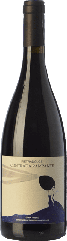 53,95 € Free Shipping | Red wine Pietradolce Rosso Rampante D.O.C. Etna Sicily Italy Nerello Mascalese Bottle 75 cl