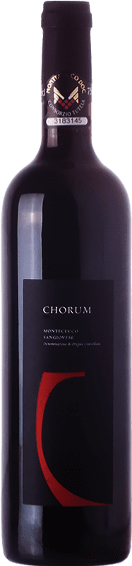 Бесплатная доставка | Красное вино Pieve Vecchia Chorum D.O.C. Montecucco Тоскана Италия Sangiovese 75 cl