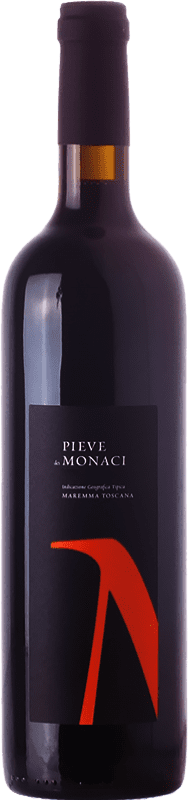 13,95 € | Red wine Pieve Vecchia Pieve dei Monaci D.O.C. Maremma Toscana Tuscany Italy Syrah Bottle 75 cl
