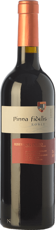 8,95 € Free Shipping | Red wine Pinna Fidelis Roble D.O. Ribera del Duero Castilla y León Spain Tempranillo Bottle 75 cl