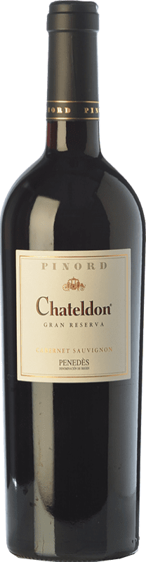 Kostenloser Versand | Rotwein Pinord Chateldon Große Reserve — Lange Reifung D.O. Penedès Katalonien Spanien Cabernet Sauvignon 75 cl