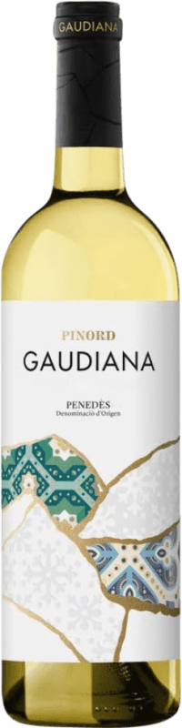 10,95 € | Белое вино Pinord Gaudiana Blanc de Blancs Молодой D.O. Penedès Каталония Испания Muscat, Macabeo, Xarel·lo, Parellada 75 cl