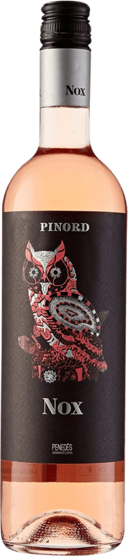 6,95 € Free Shipping | Rosé wine Pinord NOX Seducción Joven D.O. Penedès Catalonia Spain Tempranillo, Merlot, Cabernet Sauvignon Bottle 75 cl