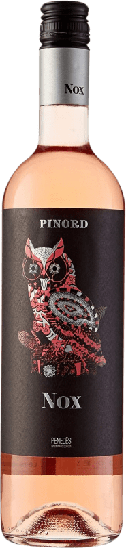 免费送货 | 玫瑰酒 Pinord NOX Seducción 年轻的 D.O. Penedès 加泰罗尼亚 西班牙 Tempranillo, Merlot, Cabernet Sauvignon 75 cl