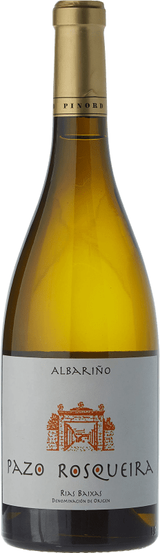 19,95 € Бесплатная доставка | Белое вино Pinord Pazo Rosqueira D.O. Rías Baixas