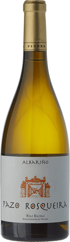 免费送货 | 白酒 Pinord Pazo Rosqueira D.O. Rías Baixas 加利西亚 西班牙 Albariño 75 cl