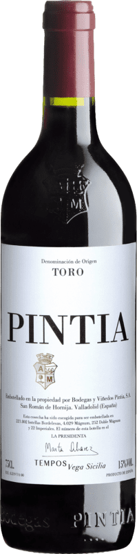 78,95 € Spedizione Gratuita | Vino Rosso Pintia Crianza — Invecchiato in Botte D.O. Toro