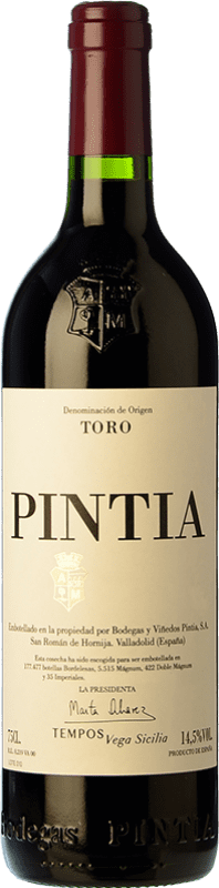 182,95 € Free Shipping | Red wine Pintia Aged D.O. Toro Magnum Bottle 1,5 L