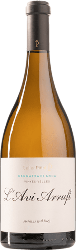 Envio grátis | Vinho Branco Piñol L'Avi Arrufi Fermentado en Barrica D.O. Terra Alta Catalunha Espanha Garnacha — Grenache 75 cl