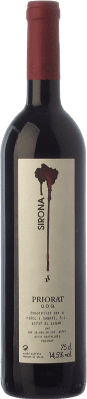 14,95 € | Красное вино Piñol i Sabaté Sirona Молодой D.O.Ca. Priorat Каталония Испания Grenache, Cabernet Sauvignon, Carignan 75 cl