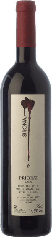 Envio grátis | Vinho tinto Piñol i Sabaté Sirona Jovem D.O.Ca. Priorat Catalunha Espanha Grenache, Cabernet Sauvignon, Carignan 75 cl