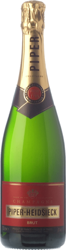 61,95 € Envio grátis | Espumante Branco Piper-Heidsieck Brut — Bruto Reserva A.O.C. Champagne