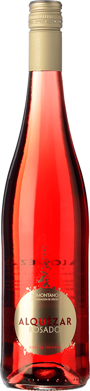 6,95 € | Vinho rosé Pirineos Alquézar Jovem D.O. Somontano Aragão Espanha Tempranillo, Grenache 75 cl